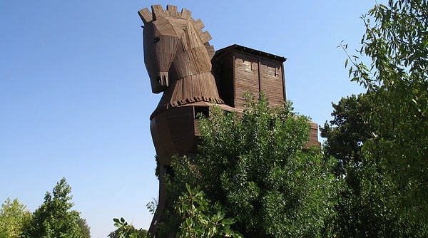 8. Take a Photo with the Famous Trojan Horse