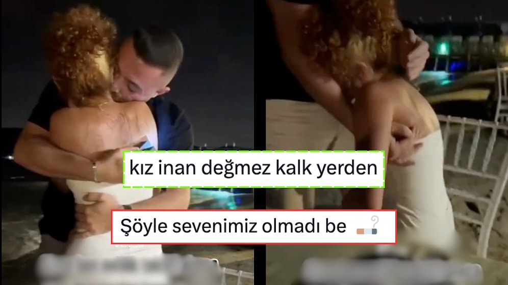 Evlilik Teklifi Alınca Mutluluktan Bayılan Kadın Gündem Oldu