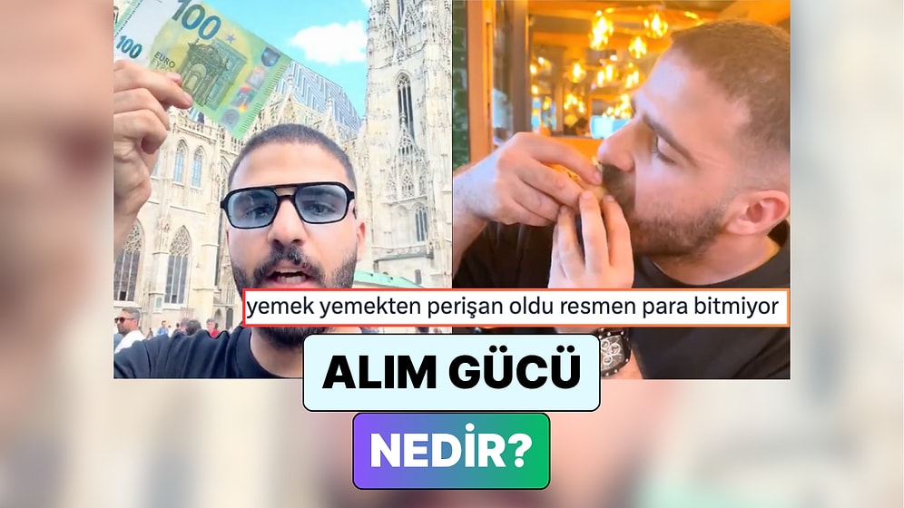 Dünyayı Yedi: Bir Türk Viyana'da 100 Euro ile Neler Yiyebileceğinizi Gösteri