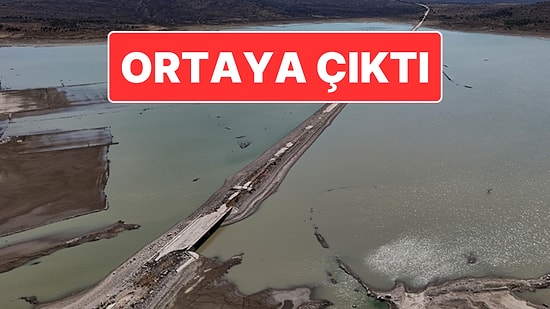 İzmir’de Sussuzluk: Baraj Kurudu, Eski İzmir-Çeşme Kara Yolu Ortaya Çıktı
