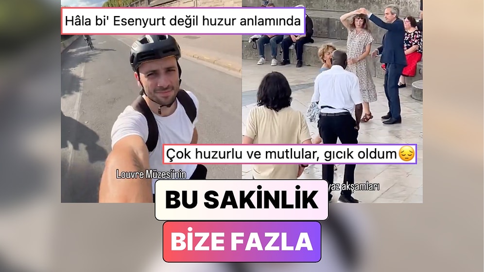 Bu Sakinlik Bize Fazla: Fransa'da Çalışan Bir Türk İşten Evine Giderken Karşılaştığı Manzaraları Paylaştı