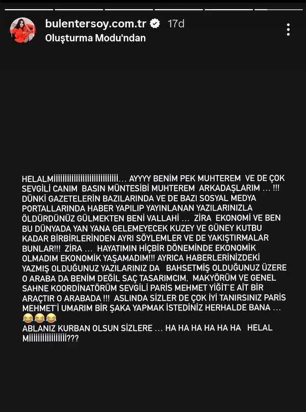 Görüntülendiği araba ve istediği borç miktarıyla gündemi sallayan Diva'ya kısa sürede ekonomik zorluk çektiğiyle ilgili yorumlar geldi.