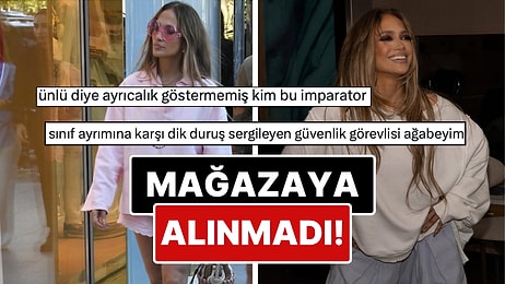 Jennifer Lopez'i "Doluyuz" Diyerek Mağaza Kapısından Sokmayan Güvelik Görevlisi X Gündemine Oturdu!