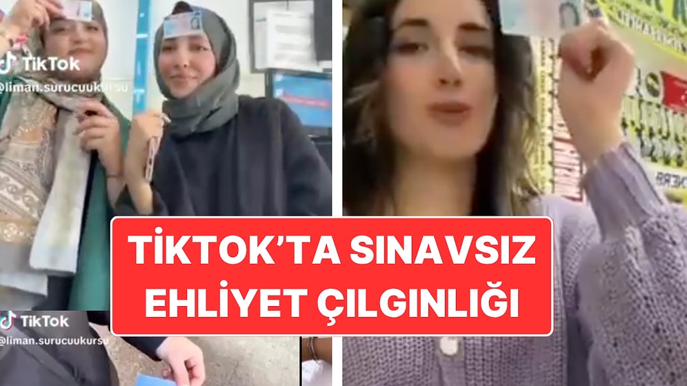 TikTok Sahte Ehliyet Reklamlarıyla Kaynıyor: Yüzlerce Farklı Kişiyle Paylaşılan "Sınavsız Ehliyet" Kampanyası