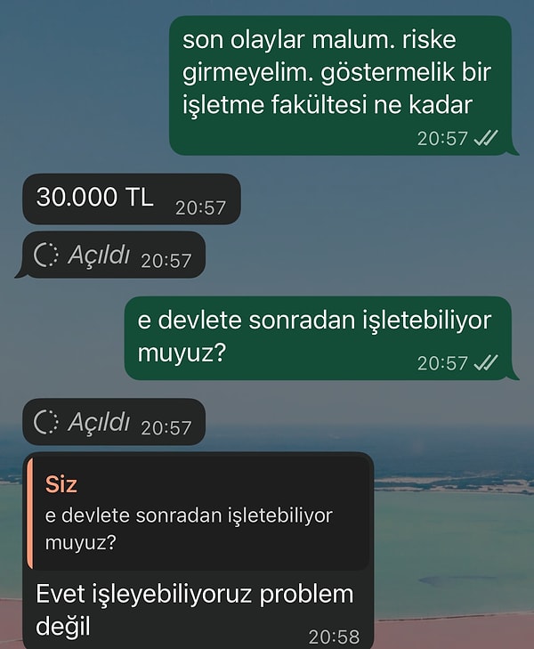 E-devletsiz versiyonun 30 bin e-devletli versiyonun 70 bin olduğu bilgisini aldım.