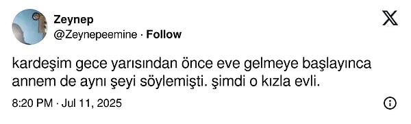 Ve kendisi de yalnız değildi!