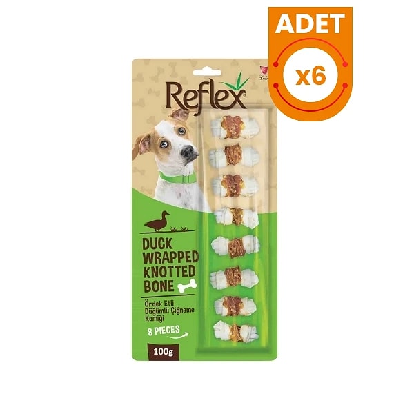 7. Reflex Düğümlü Çiğneme Kemiği Köpek Ödülü