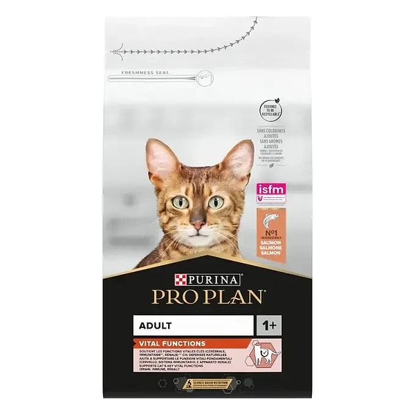 10. Pro Plan Adult Somonlu Yetişkin Kedi Maması