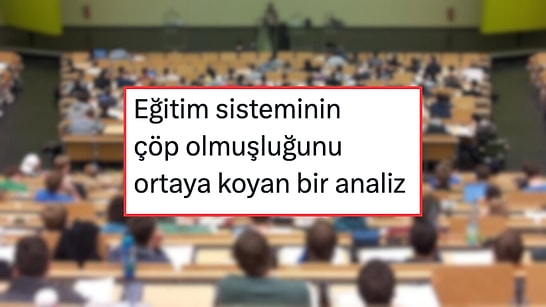 Mahfi Eğilmez Eğitim Sistemindeki Sorunu Özetledi