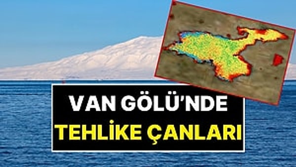 Van Gölü için alarm zilleri çalmaya başladı.