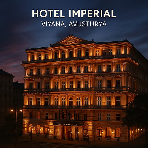 1. Hotel Imperial – Viyana, Avusturya