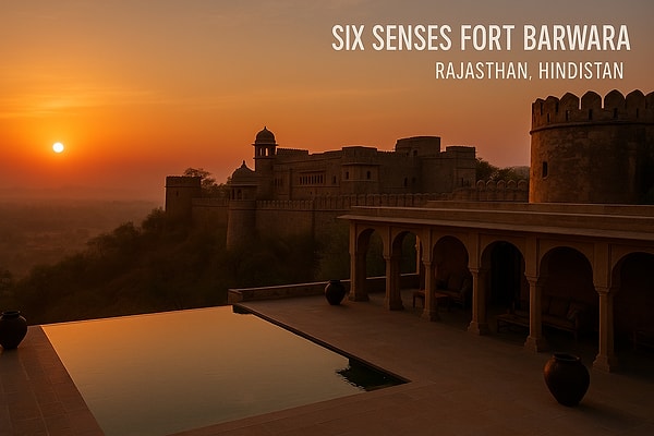 6. Six Senses Fort Barwara – Rajasthan, Hindistan