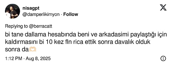 O yoruma pek çok kişiden destek geldi;