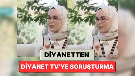 Diyanet TV'deki Bir Programda Kullanılan 'Allah Baba' İfadesi Hakkında İşlem Başlatıldı