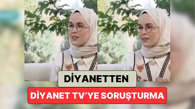 Diyanet TV'deki Bir Programda Kullanılan 'Allah Baba' İfadesi Hakkında İşlem Başlatıldı