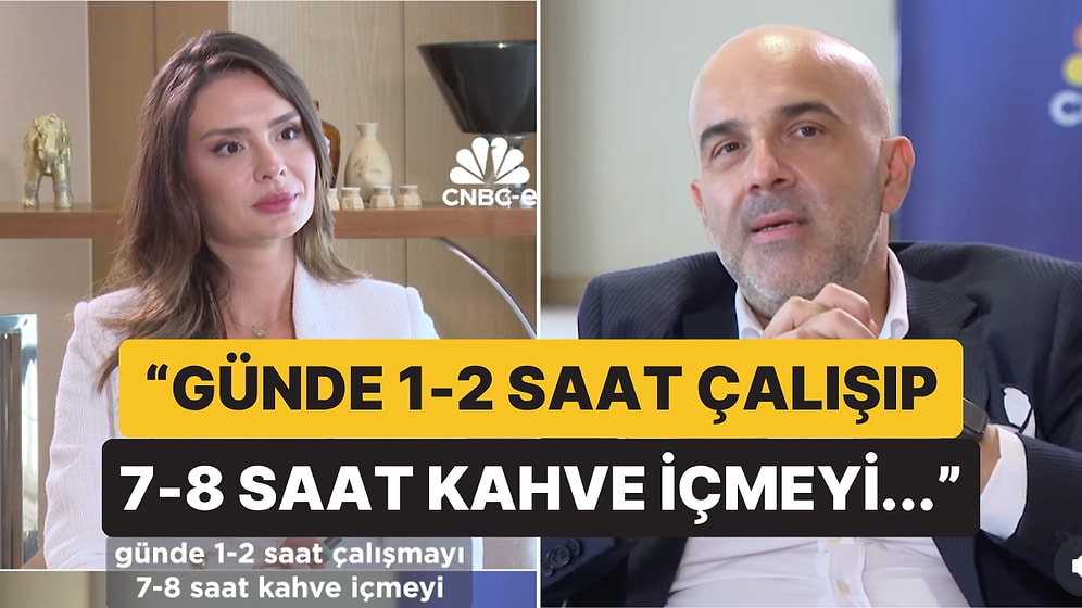 CEO Cihat Özbekli'den Hibrit Çalışma Yorumu: "Günde 1-2 Saat Çalışıp 7-8 Saat Kahve İçmeyi Sektör Kaldırmaz"