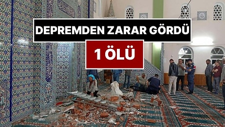 Depremde Hasar Gören Camiye Giden Kişi Hayatını Kaybetti