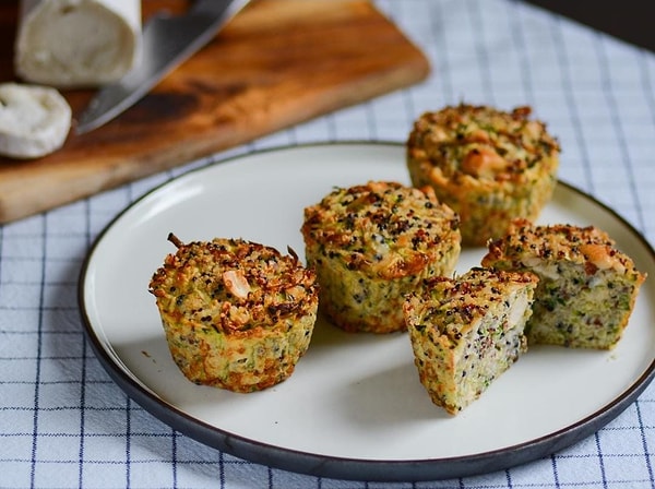 7. Kinoalı Kabaklı Muffin