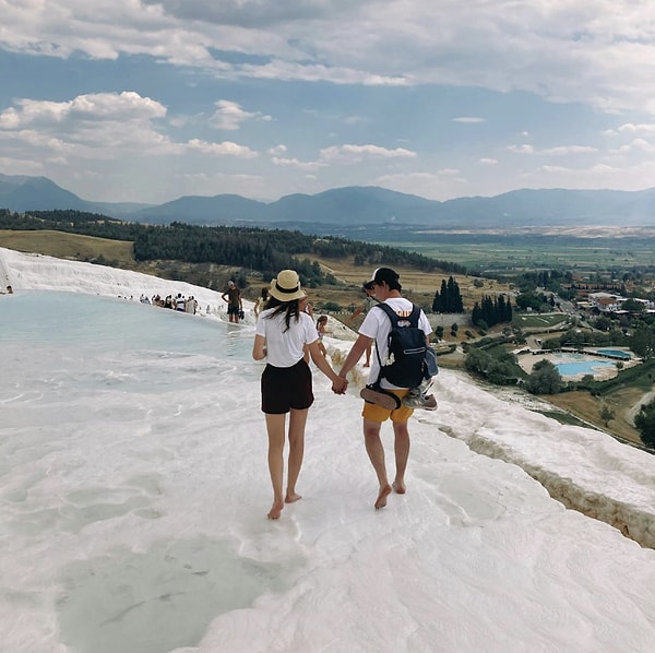 2. Pamukkale – The White Magic of Travertines