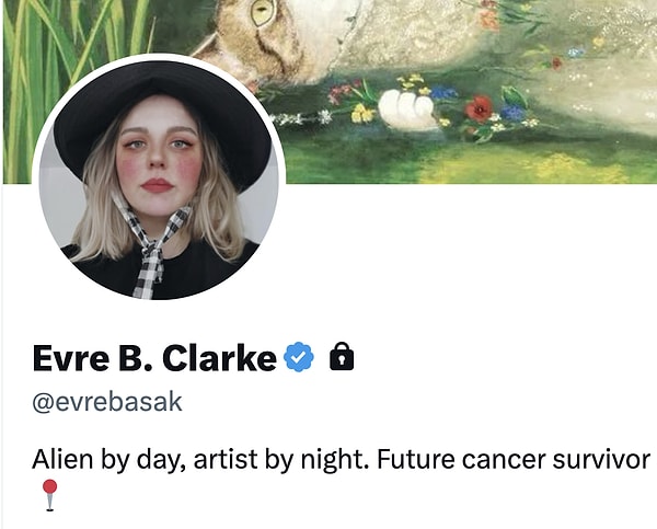 Evre Başak Clarke geçtiğimiz gün hesabını kilitleme kararı aldı.