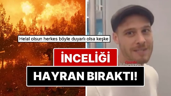 Havaalanında Kameralara Yakalanan Kerem Bürsin Muhabire Verdiği Yanıtla Takdir Topladı!