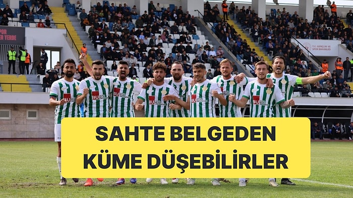 TFF 1.Lig'in Yeni Ekibi Serik Spor, Belgede Sahtecilik Yüzünden Küme Düşebilir