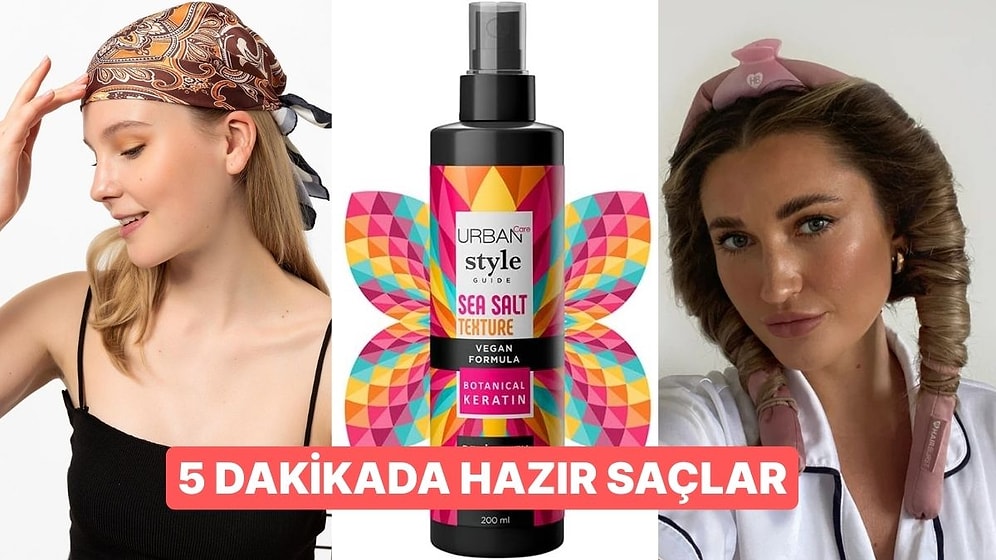 Yaz Sıcaklarında Saçla Uğraşmaya Son! Sizi 5 Dakikada Hazır Hale Getirecek İpuçları