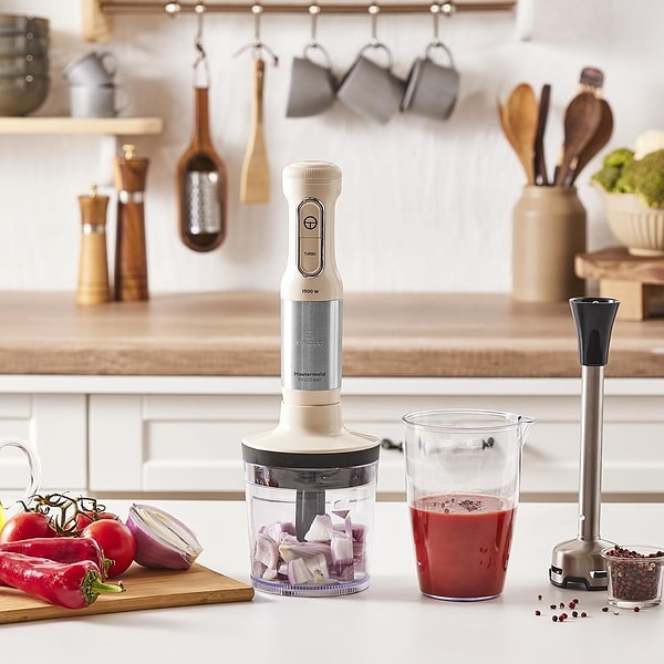 Karaca Mastermaid Prosteel Blender Set, 1500 W güçlü motorla donatılmış.