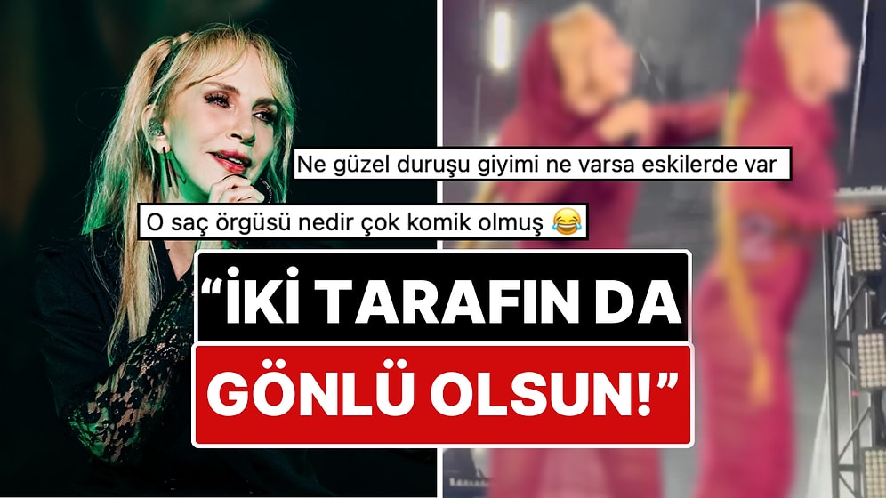 Sertab Erener Transparan Sahne Kıyafeti ve Başını Kapatan Aksesuarıyla Sosyal Medyayı İkiye Böldü!
