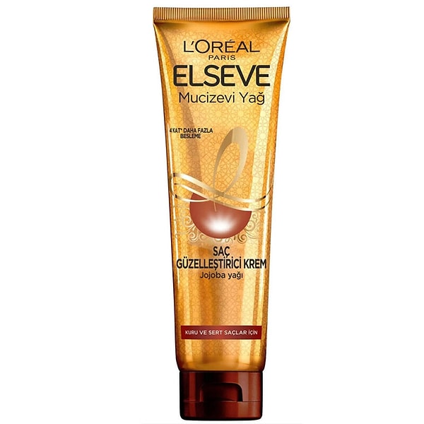Elseve Mucizevi Yağ Saç Güzelleştirici Krem 150 ml