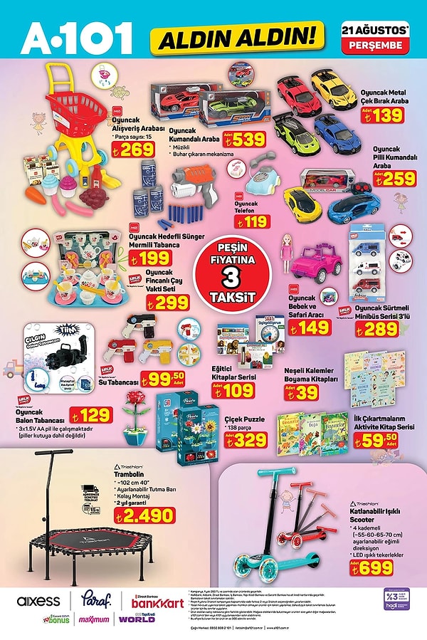 Trambolin 2.490 TL