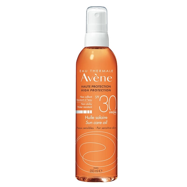 7. Avene Huile Solaire Spf30 Vücut Yağı