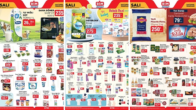 19 Ağustos 2025 BİM Aktüel Haftanın Önerileri Kataloğu