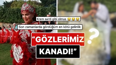Ünlü Astrolog Nuray Sayarı'nın Krem Şantiye Benzetilen Kabarık Gelinliği Kullanıcıların Gözünü Kanattı