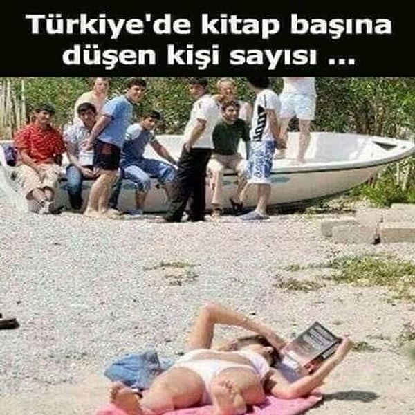 Okuryazarlık desen var...