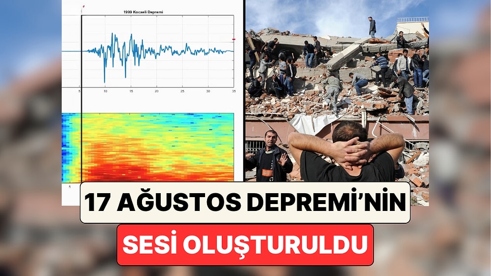 Felaketin Boyutunu Bir Kere Daha Hatırlattı: 17 Ağustos Depremi'nin Titreşim Frekansları Sese Dönüştürüldü