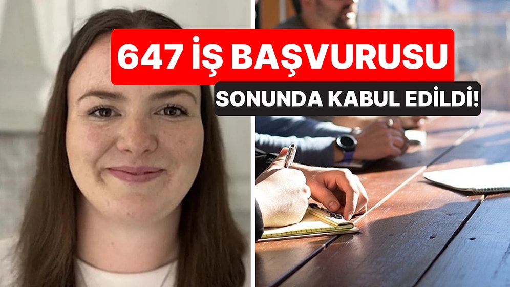 İşsizlik Her Yerde: 647 Tane İş Başvurusu Sonrasında Sadece Stajyer Pozisyonuna Kabul Edilen Kadın