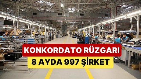 Konkordato Talebi Yüzde 73 Arttı: 8 Ayda 997 Şirket Başvurdu