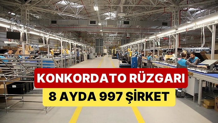 Konkordato Talebi Yüzde 73 Arttı: 8 Ayda 997 Şirket Başvurdu