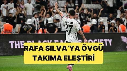 Beşiktaş'ın Son Dakika Golünün Ardından Rafa Silva'ya Sevgi Seli Vardı