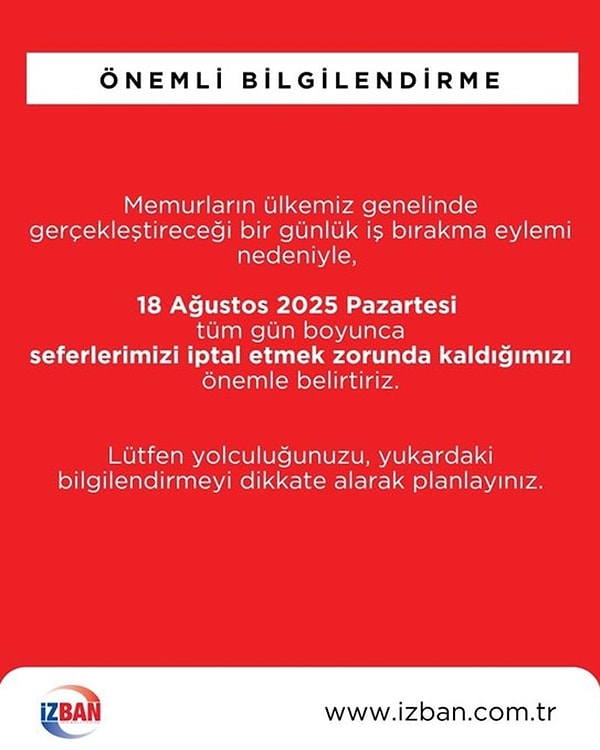 İzban Seferleri Ne Zaman Başlayacak?