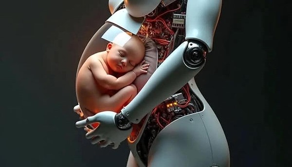 İnsan ve robotun etkileşimiyle hamilelik gerçekleşecek.