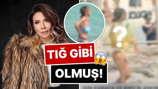 Tığ Gibi Olmuş: 6 Ayda 25 Kilo Verip Bambaşka Biri Olan Işın Karaca Çeşme Sahilinde Bikinili Görüntülendi!