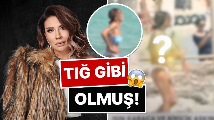 Tığ Gibi Olmuş: 6 Ayda 25 Kilo Verip Bambaşka Biri Olan Işın Karaca Çeşme Sahilinde Bikinili Görüntülendi!