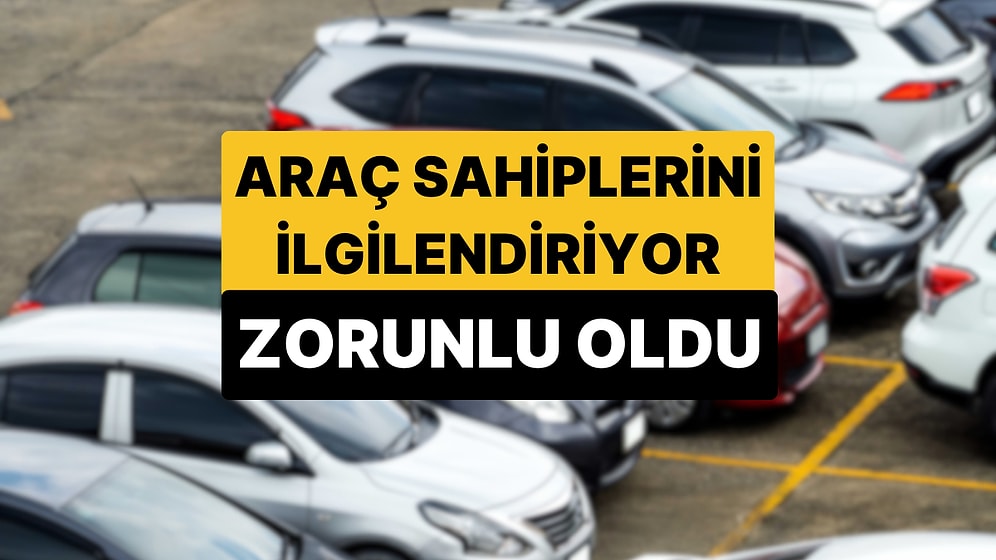 Araç Sahiplerini İlgilendiriyor: Resmi Gazete'de Yayımlandı, Zorunlu Hale Geldi