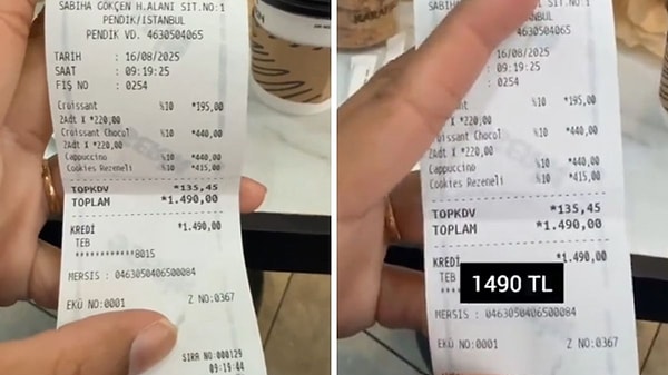 Hesap detayı şaşkınlık yarattı