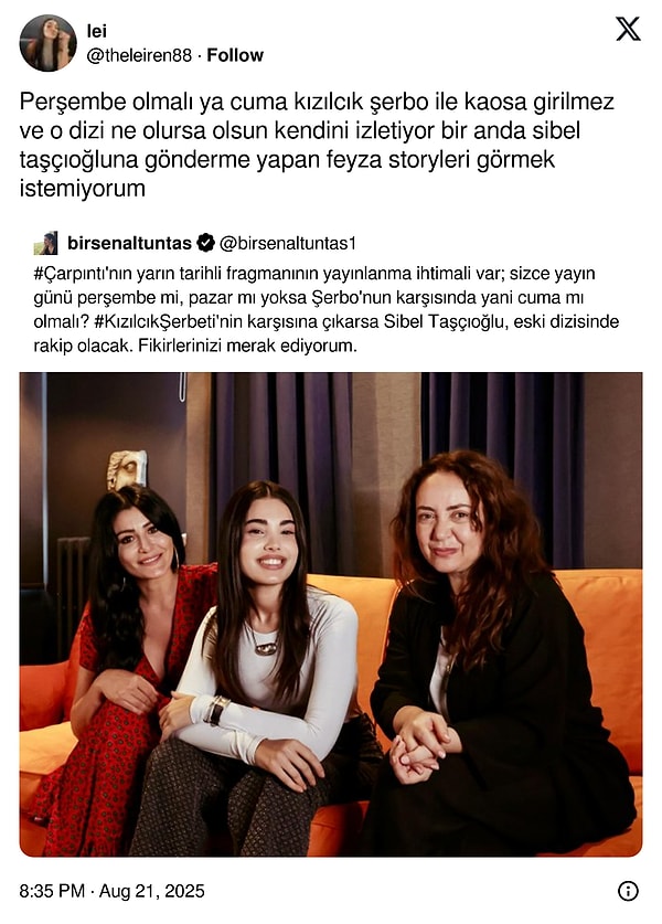 Yayın günü cuma olsun diye yorumlarda buluştular! 👇