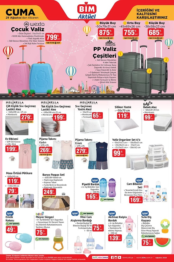 Çocuk Valiz 799 TL