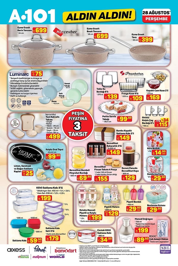 Hascevher Ezme Granit Derin Tencere 699 TL