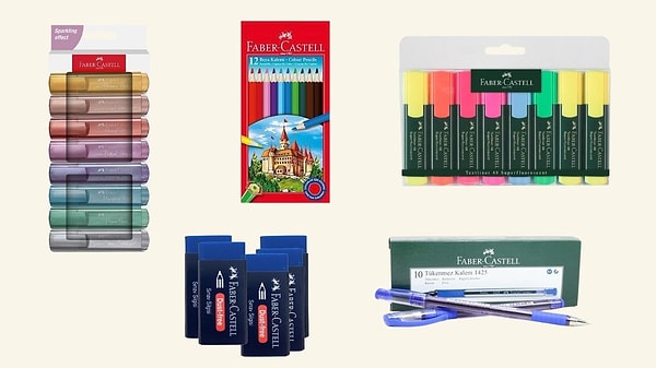 Faber-Castell ürünlerinde %20 indirim başladı! Okul alışverişinde eksiklerinizi tamamlama ve kaliteli kırtasiye ürünlerini uygun fiyata alma zamanı!